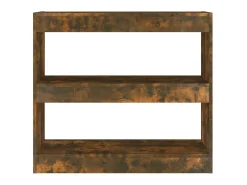 Estante/divisória 80x30x72 cm cor carvalho fumado PT856656