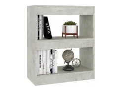 Estante/divisória 60x30x72 cm cor cinzento cimento PT665390