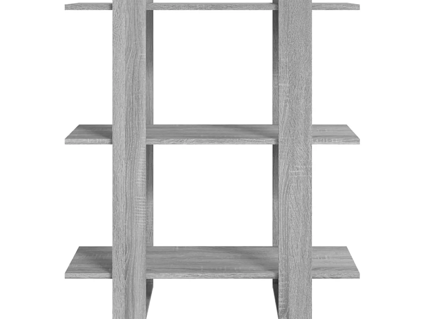 Estante/divisória 80x30x87 cm cor sonoma cinza PT577853