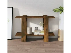 Estante/divisória 80x30x51 cm cor carvalho fumado PT141297