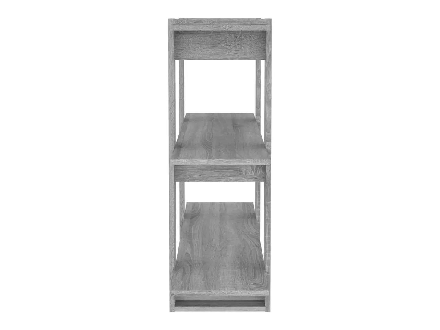 Estante/divisória 100x30x87 cm cor sonoma cinza PT644432