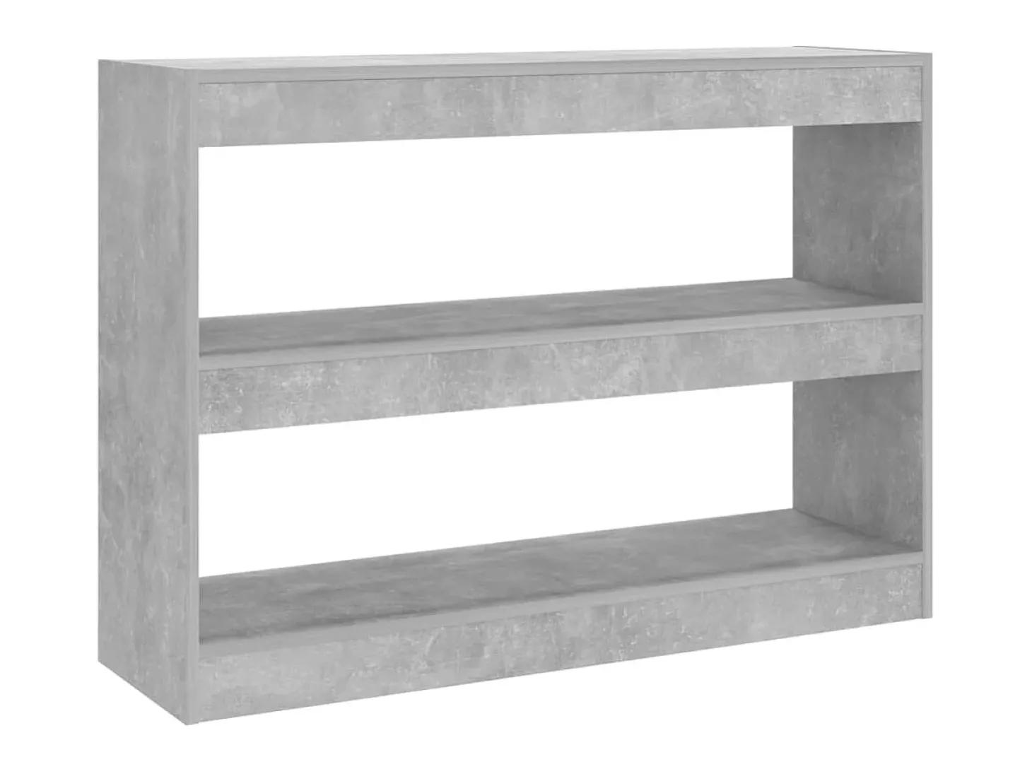Estante/divisória 100x30x72 cm cor cinzento cimento PT384463