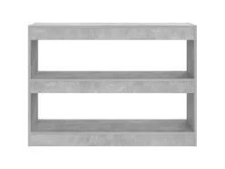 Estante/divisória 100x30x72 cm cor cinzento cimento PT384463