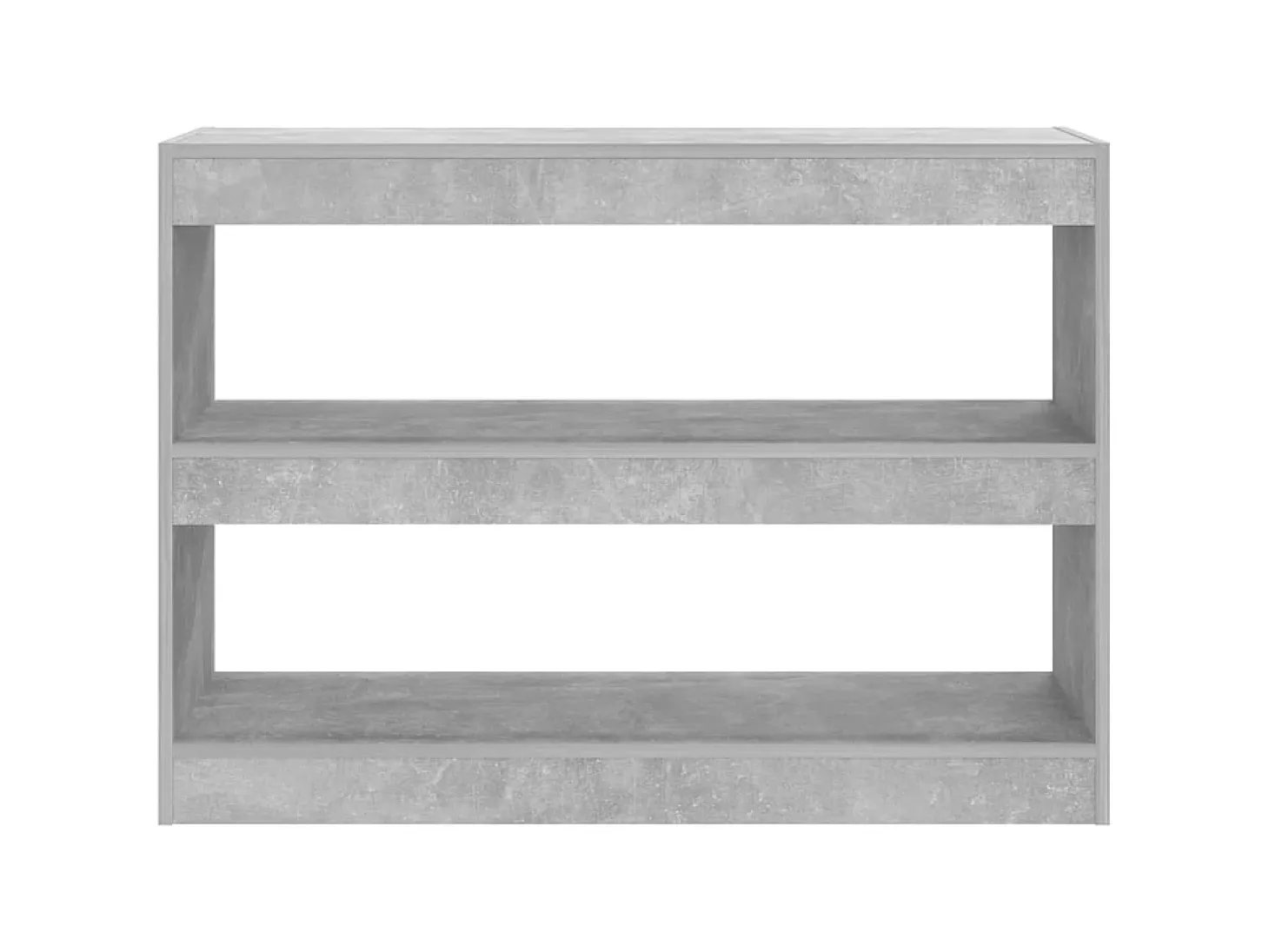 Estante/divisória 100x30x72 cm cor cinzento cimento PT384463