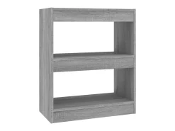 Estante/divisória 60x30x72 cm cor sonoma cinza PT154453