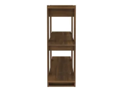 Estante/divisória 100x30x87 cm cor carvalho castanho PT768676
