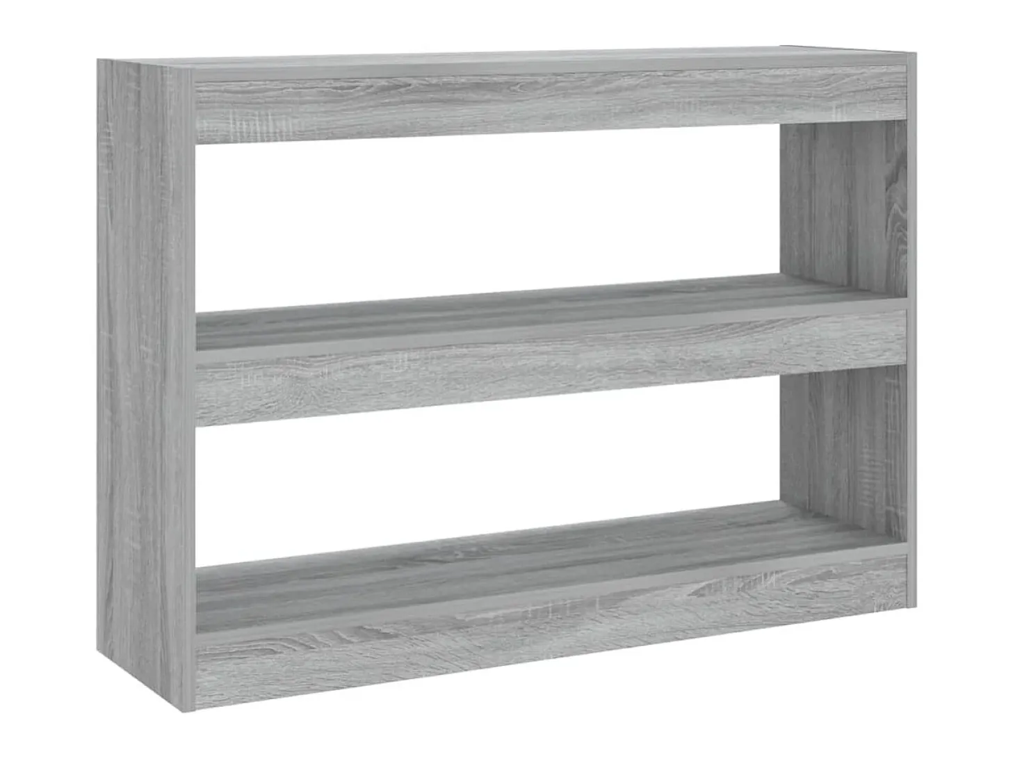 Estante/divisória 100x30x72 cm cor sonoma cinza PT247893