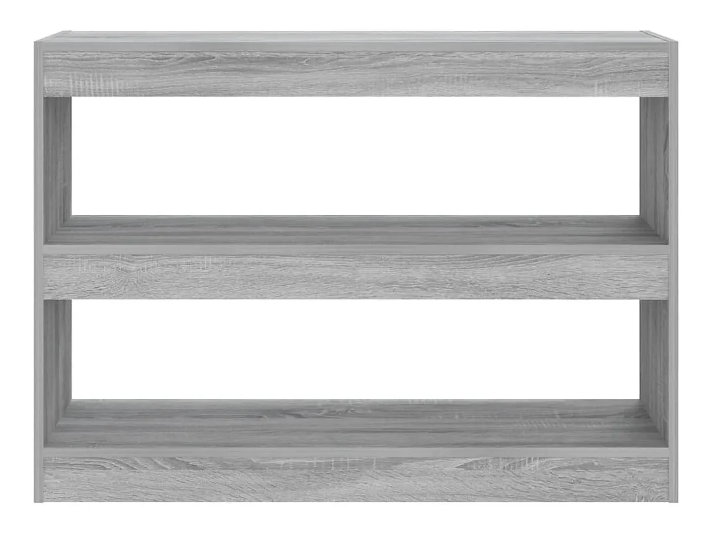 Estante/divisória 100x30x72 cm cor sonoma cinza PT247893