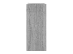 Estante/divisória 100x30x72 cm cor sonoma cinza PT247893