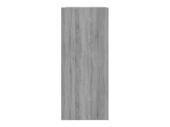Estante/divisória 40x30x72 cm cor sonoma cinza PT796958