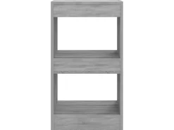 Estante/divisória 40x30x72 cm cor sonoma cinza PT796958