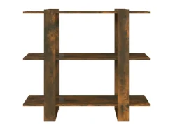 Estante/divisória 100x30x87 cm cor carvalho fumado PT951717