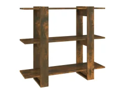 Estante/divisória 100x30x87 cm cor carvalho fumado PT951717