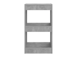 Estante/divisória 40x30x72 cm cor cinzento cimento PT633675