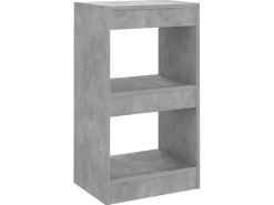 Estante/divisória 40x30x72 cm cor cinzento cimento PT633675