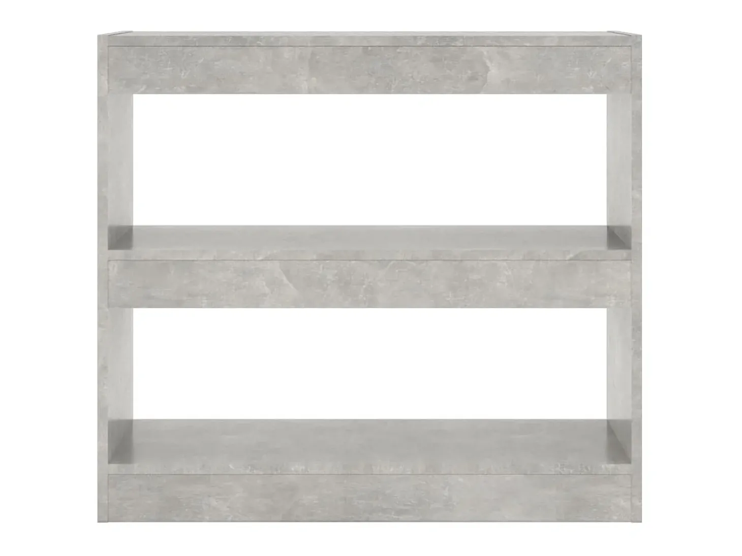 Estante/divisória 80x30x72 cm cor cinzento cimento PT584945