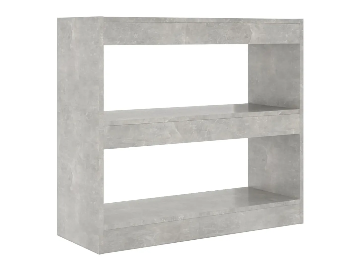 Estante/divisória 80x30x72 cm cor cinzento cimento PT584945