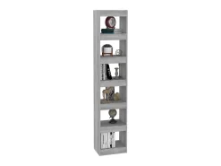 Estante/divisória 40x30x198 cm cor sonoma cinza PT990768