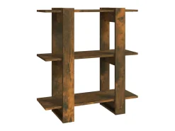 Estante/divisória 80x30x87 cm cor carvalho fumado PT637338