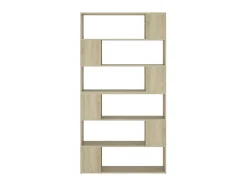 Estante/divisória 100x24x188 cm cor carvalho sonoma PT325383