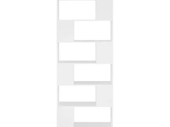 Estante/divisória 80x24x186 cm derivados de madeira branco PT911262