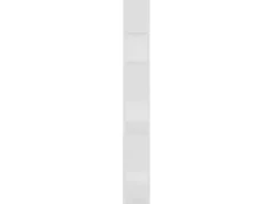 Estante/divisória 80x24x186 cm derivados de madeira branco PT911262