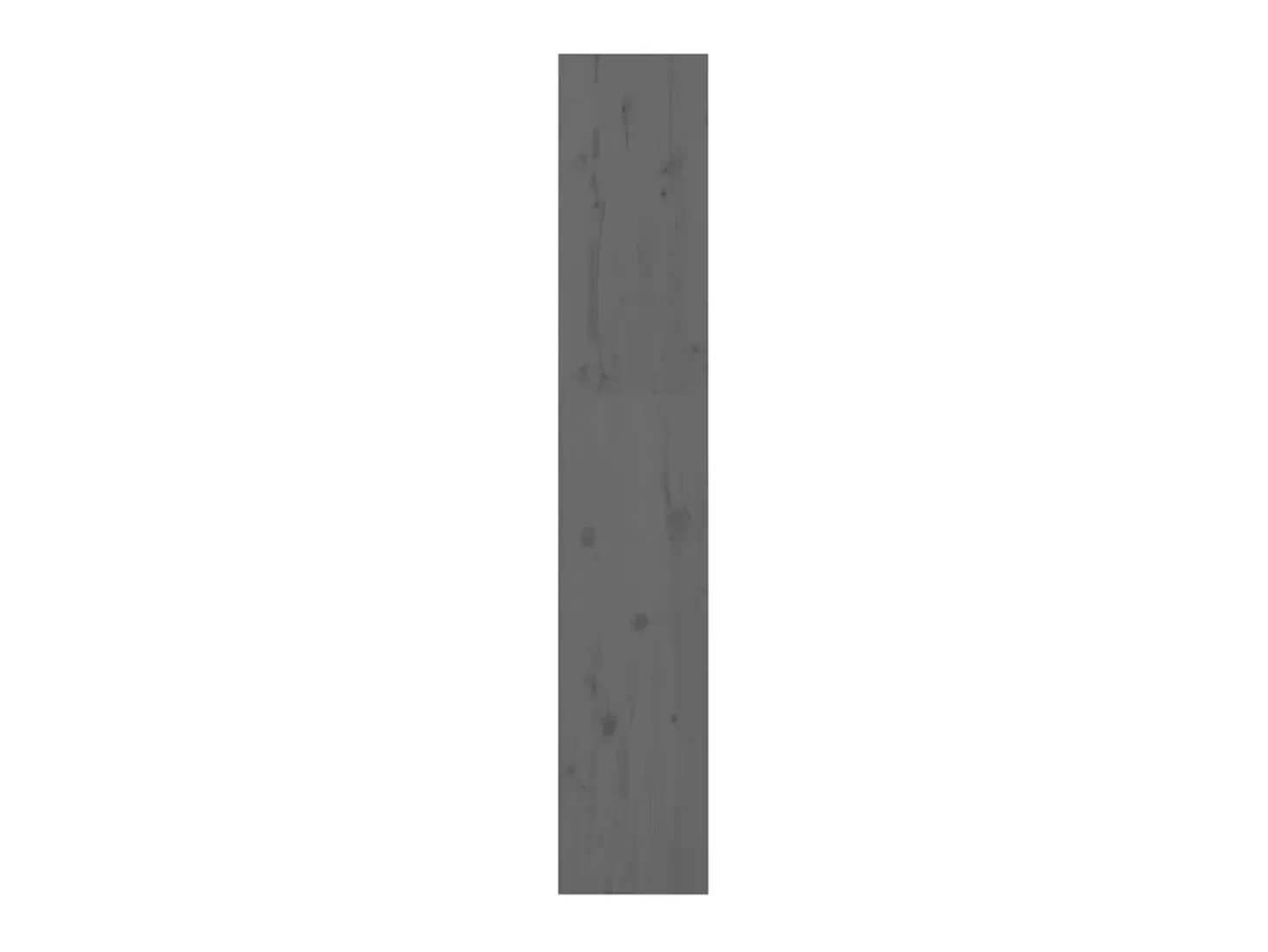 Estante/divisória 60x30x167,5 cm madeira pinho maciça cinzento PT986519