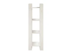 Estante/divisória 41x35x125 cm pinho maciço branco PT428372