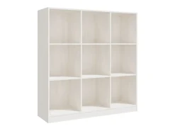 Estante/divisória 104x33,5x110 cm pinho maciço branco PT336104