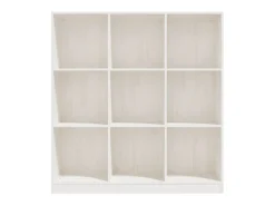 Estante/divisória 104x33,5x110 cm pinho maciço branco PT336104
