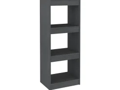 Estante/divisória 40x30x103,5 cm pinho maciço cinzento PT393756