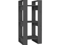 Estante/divisória 41x35x91 cm pinho maciço cinzento PT367235