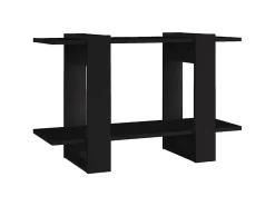 Estante/divisória 80x30x51 cm preto PT686625