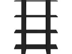 Estante/divisória 100x30x123,5 cm preto PT569714