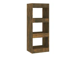 Estante/divisória 40x30x103cm contraplacado cor carvalho fumado PT984561