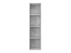 Estante/móvel de TV 36x30x143 cm contraplacado cinzento cimento PT910469