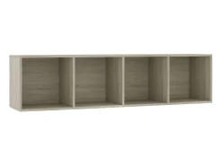 Estante/móvel de TV 143x30x36 cm contraplacado carvalho sonoma PT654435