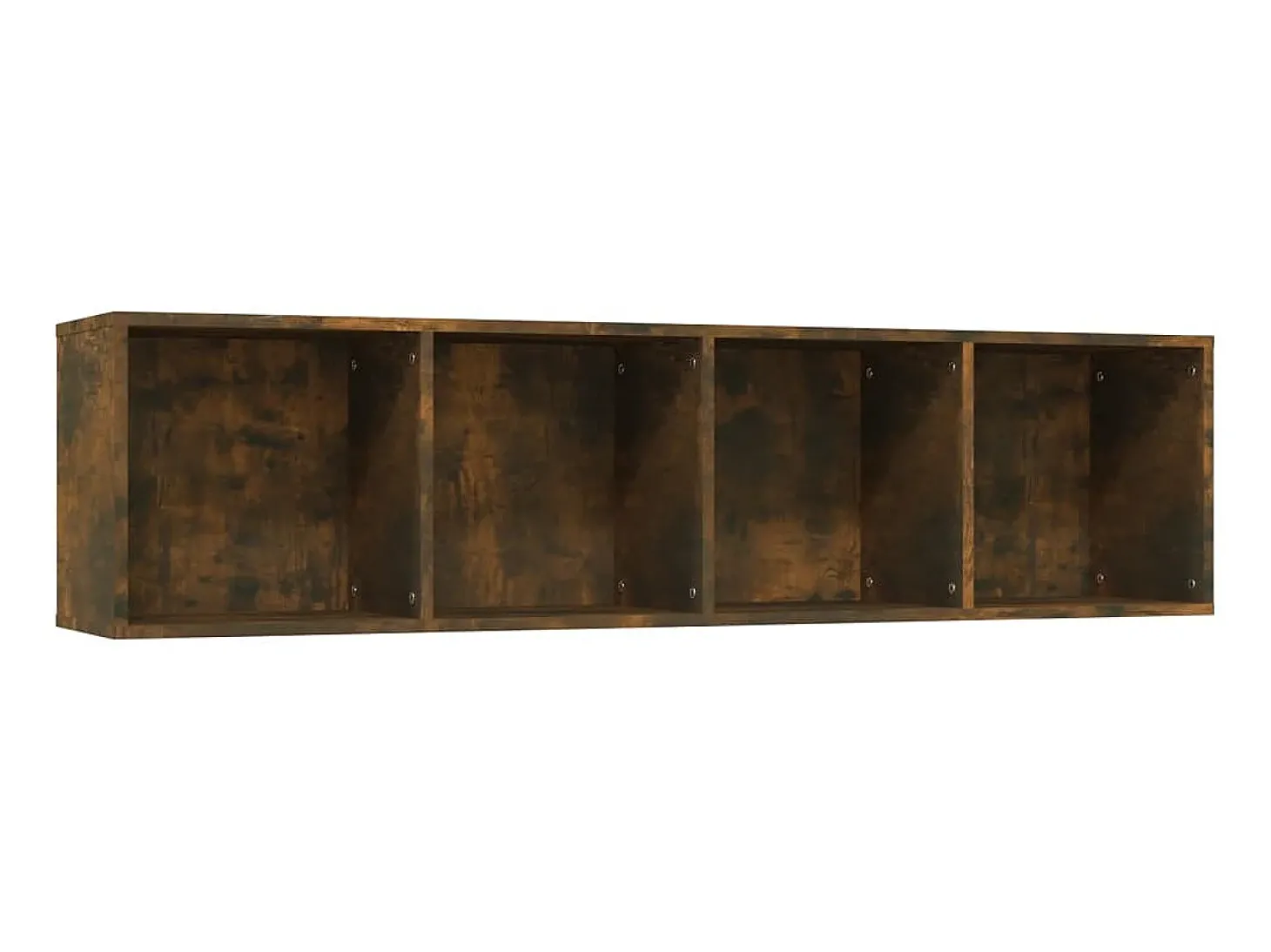 Estante/móvel TV 143x30x36 cm derivados madeira carvalho fumado PT575117