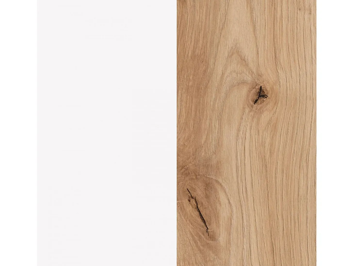 Estantes Dess Blanco Artik (Blanco Mate) - Roble Nodi