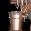 Excelente Houseware Refrigerador de Champanhe 3 peças com Suporte de Aço Inoxidável