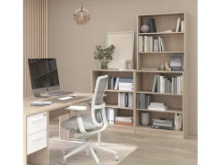 Extensão superior para guarda-roupa Veltis com 2 prateleiras de melamina, 96x79x28 cm
