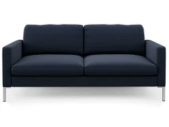 Fabry | Sofá 3 Lugares em Linho Navy