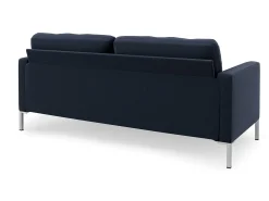 Fabry | Sofá 3 Lugares em Linho Navy