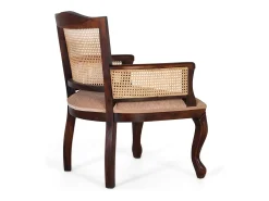 Fauteuil clássico em madeira de acácia
