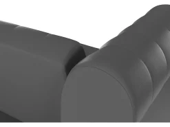 Felix | Sofá-cama de 3 lugares PU cinzento