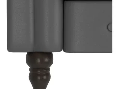 Felix | Sofá-cama de 3 lugares PU cinzento