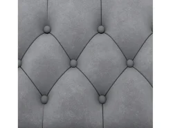 Felix | Sofá-cama de 3 lugares em veludo cinzento claro