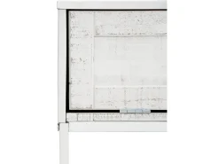 Freya | Móvel TV com 3 portas de abrir em Pinho Creme Branco