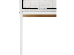 Freya | Móvel TV com 3 portas de abrir em Pinho Creme Branco