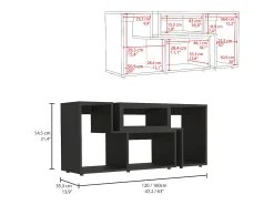 Gabinete de televisão extensível de Pequim Gabinete de Pequim, com Gabinete